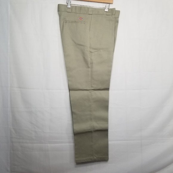 NWOT Dickies 874 Original Fit work pants khaki 38 X 32 uniform wide-tunnel loops - Picture 5 of 10